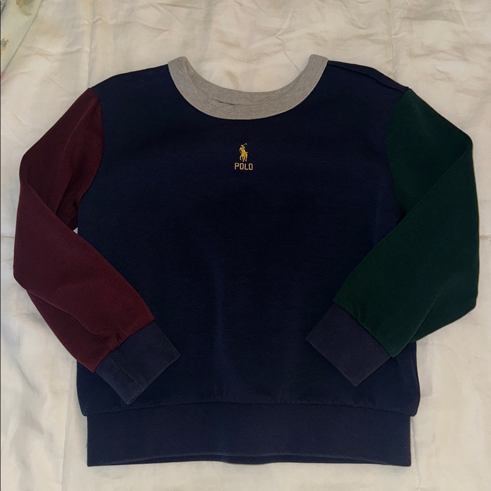 Polo Colorblock Sweatshirt